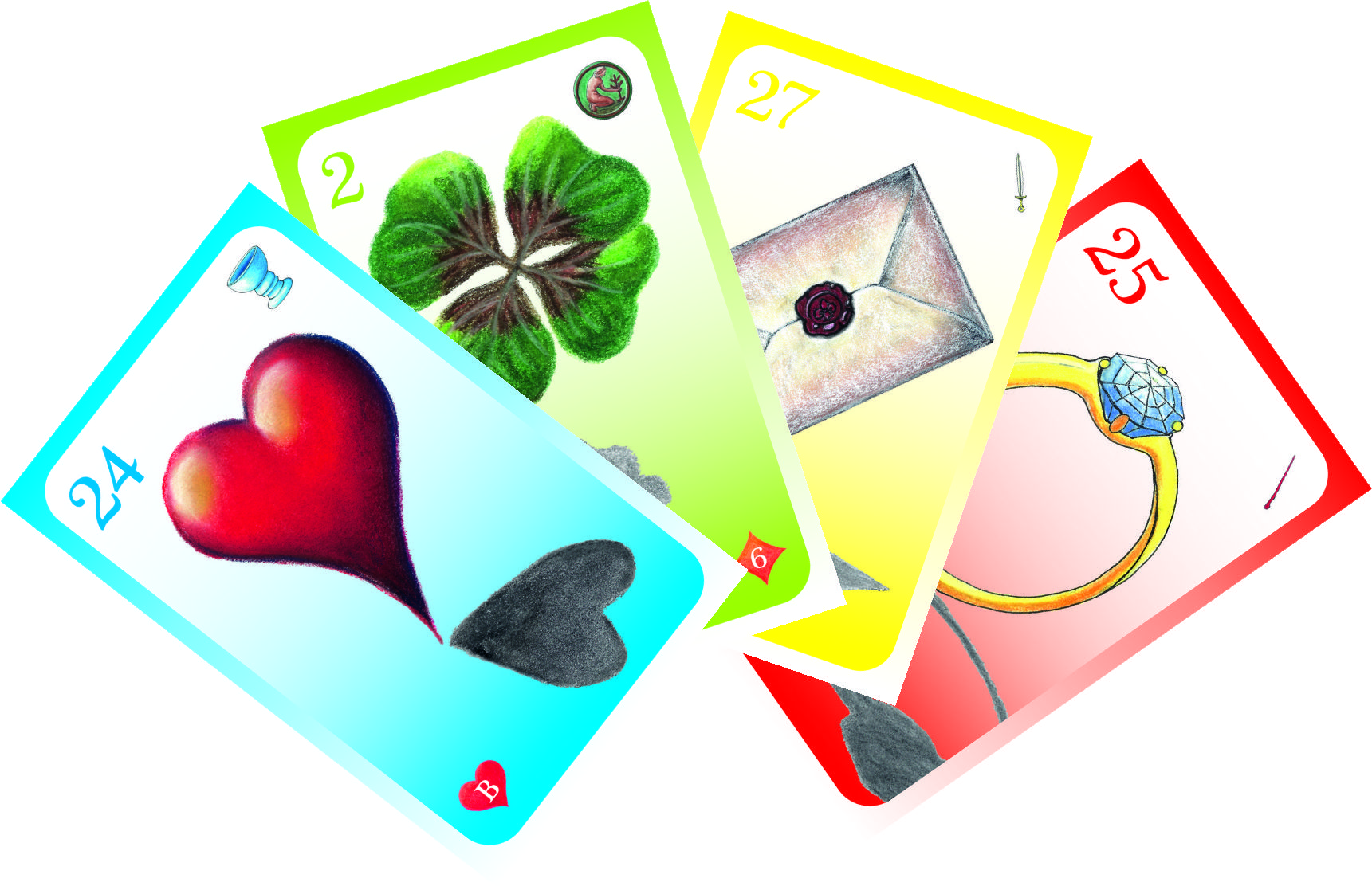 Lustiges Lenormand (bunt)